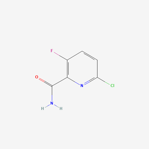 6-Chloro-3-fluoropicolinamide