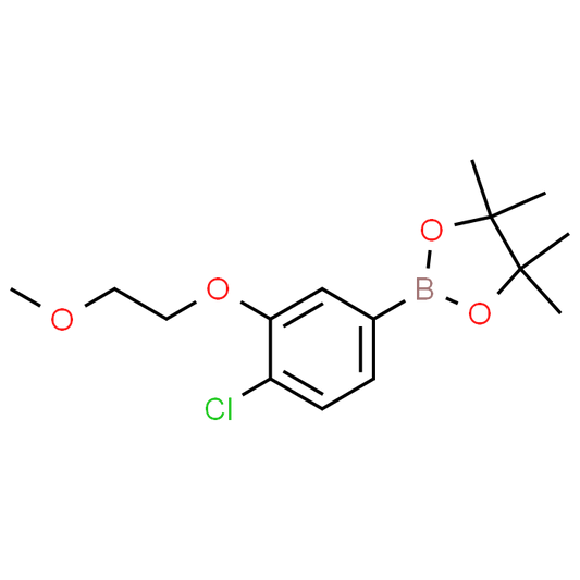 2-(4-Chloro-3-(2-methoxyethoxy)phenyl)-4,4,5,5-tetramethyl-1,3,2-dioxaborolane