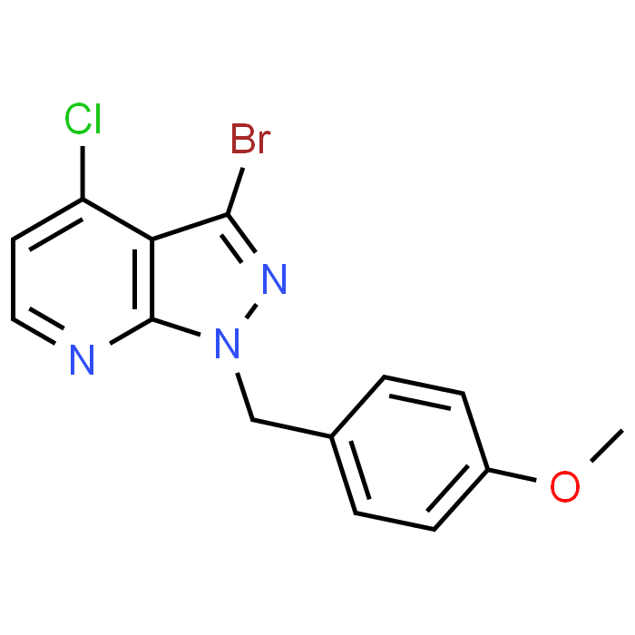 3-Bromo-4-chloro-1-(4-methoxybenzyl)-1H-pyrazolo[3,4-b]pyridine