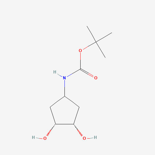 tert-Butyl (3,4-dihydroxycyclopentyl)carbamate