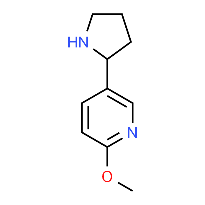 2-Methoxy-5-(pyrrolidin-2-yl)pyridine