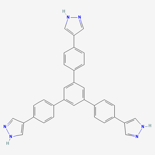 4,4'-(5'-(4-(1H-Pyrazol-4-yl)phenyl)-[1,1':3',1''-terphenyl]-4,4''-diyl)bis(1H-pyrazole)