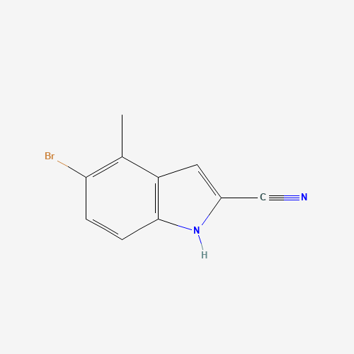 5-Bromo-4-methyl-1H-indole-2-carbonitrile