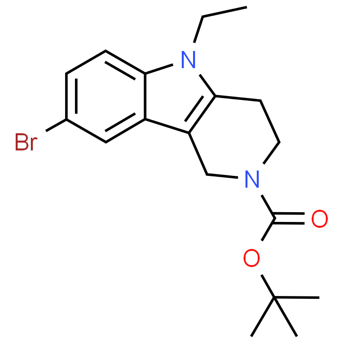 tert-Butyl 8-bromo-5-ethyl-1,3,4,5-tetrahydro-2H-pyrido[4,3-b]indole-2-carboxylate