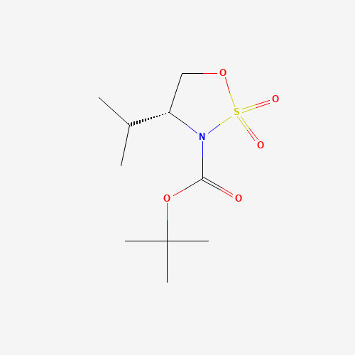 (R)-tert-Butyl 4-isopropyl-1,2,3-oxathiazolidine-3-carboxylate 2,2-dioxide