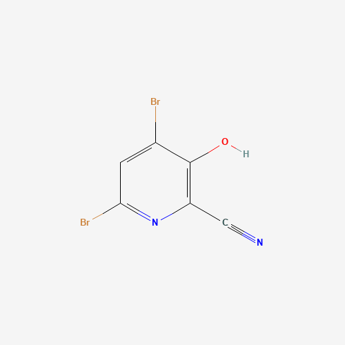 4,6-Dibromo-3-hydroxypicolinonitrile