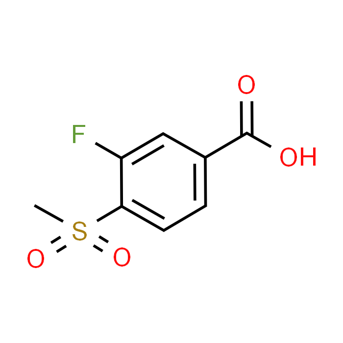 3-Fluoro-4-(methylsulfonyl)benzoic acid
