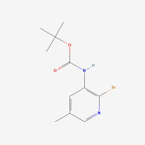 tert-Butyl (2-bromo-5-methylpyridin-3-yl)carbamate