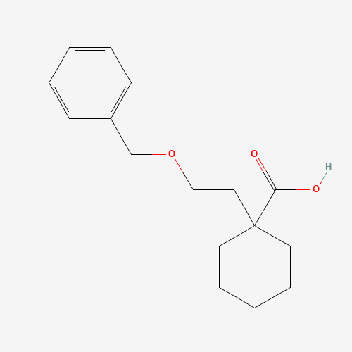 1-(2-(Benzyloxy)ethyl)cyclohexane-1-carboxylic acid