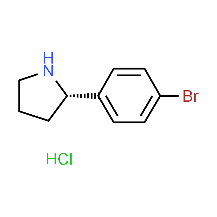 (S)-2-(4-Bromophenyl)pyrrolidine hydrochloride