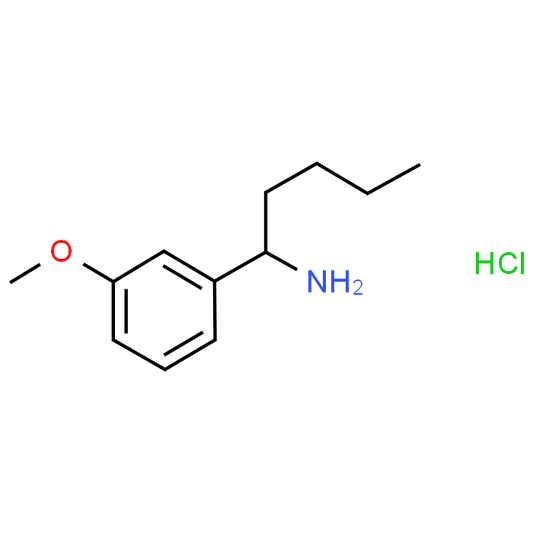 1-(3-Methoxyphenyl)pentan-1-amine hydrochloride