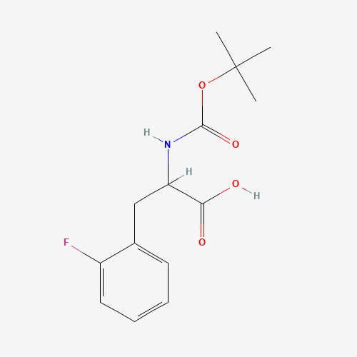 2-((tert-Butoxycarbonyl)amino)-3-(2-fluorophenyl)propanoic acid
