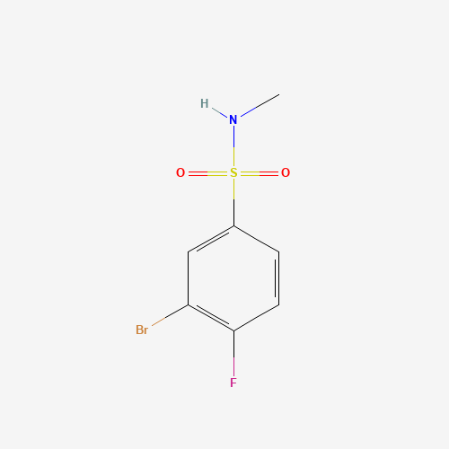 3-Bromo-4-fluoro-N-methylbenzenesulfonamide