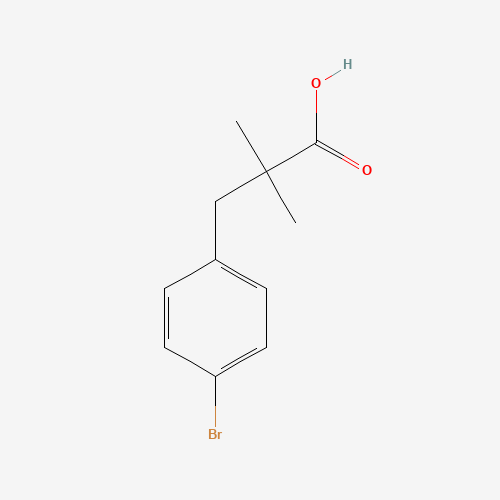3-(4-Bromophenyl)-2,2-dimethylpropanoic acid