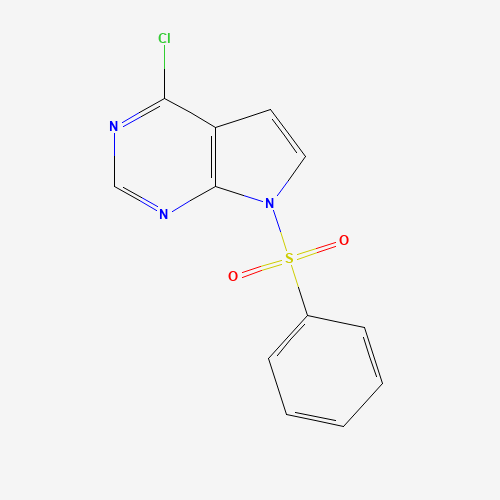 4-Chloro-7-(phenylsulfonyl)-7H-pyrrolo[2,3-d]pyrimidine