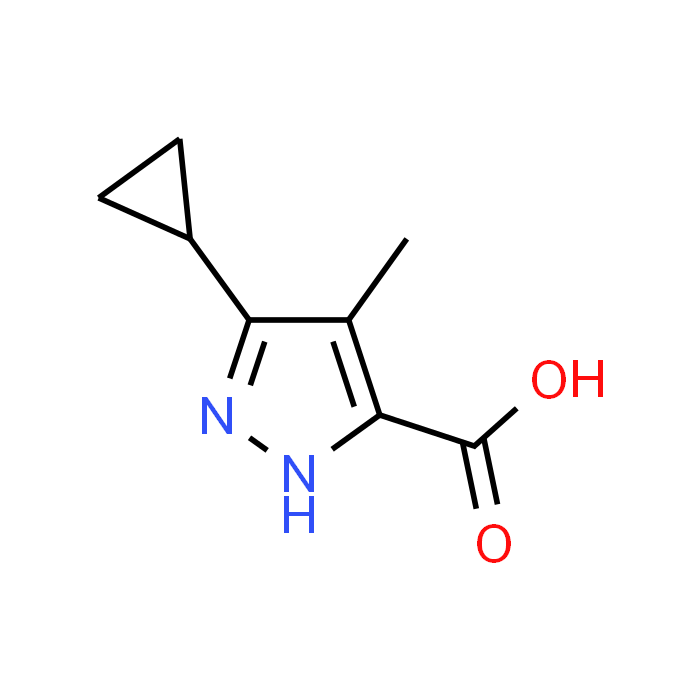 3-Cyclopropyl-4-methyl-1H-pyrazole-5-carboxylic acid