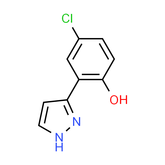 4-Chloro-2-(1H-pyrazol-3-yl)phenol