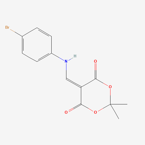 5-(((4-Bromophenyl)amino)methylene)-2,2-dimethyl-1,3-dioxane-4,6-dione