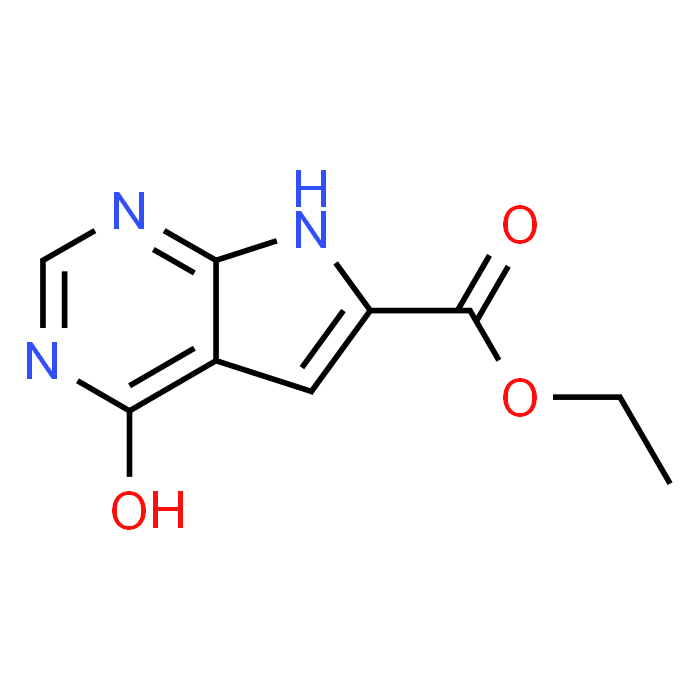 Ethyl 4-hydroxy-7H-pyrrolo[2,3-d]pyrimidine-6-carboxylate