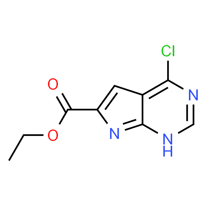 Ethyl 4-chloro-7H-pyrrolo[2,3-d]pyrimidine-6-carboxylate