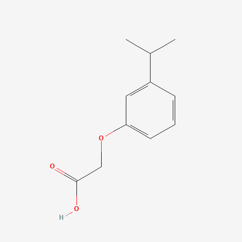2-[3-(Propan-2-yl)phenoxy]acetic acid