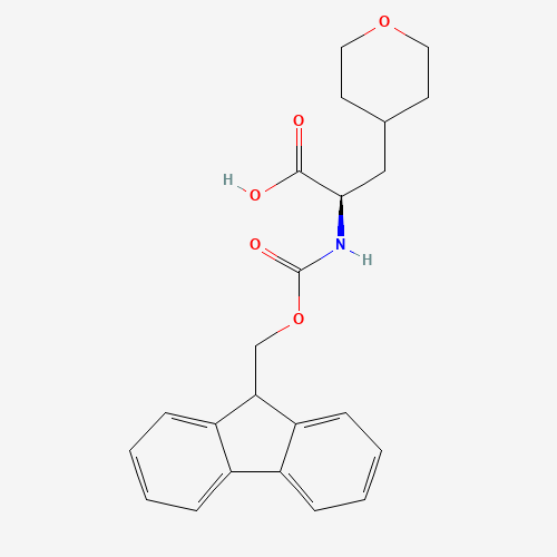 (R)-2-((((9H-Fluoren-9-yl)methoxy)carbonyl)amino)-3-(tetrahydro-2H-pyran-4-yl)propanoic acid