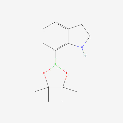 7-(Tetramethyl-1,3,2-dioxaborolan-2-yl)-2,3-dihydro-1h-indole