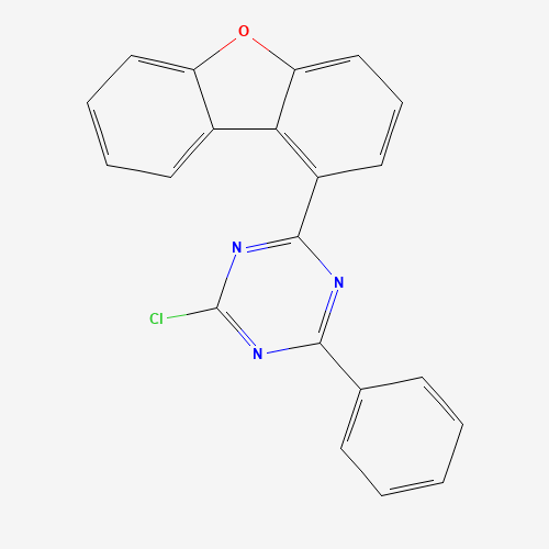 2-Chloro-4-(dibenzo[b,d]furan-1-yl)-6-phenyl-1,3,5-triazine