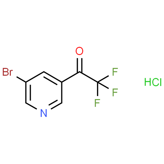 1-(5-Bromopyridin-3-yl)-2,2,2-trifluoroethanone hydrochloride