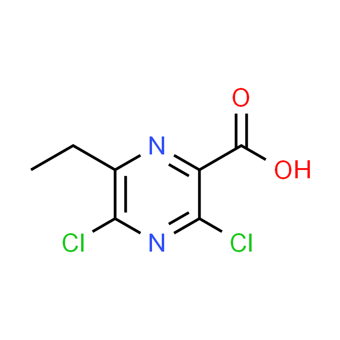 3,5-Dichloro-6-ethylpyrazine-2-carboxylic acid