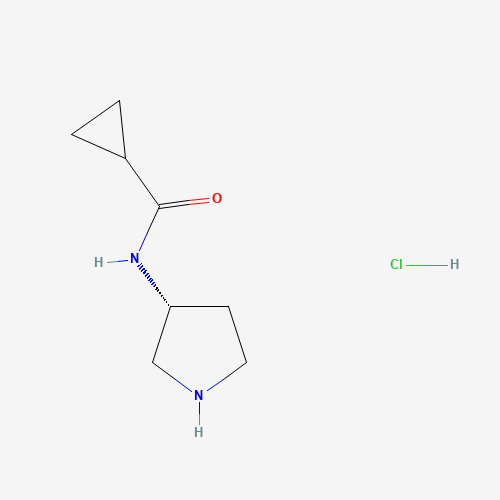 (R)-N-(Pyrrolidin-3-yl)cyclopropanecarboxamide hydrochloride