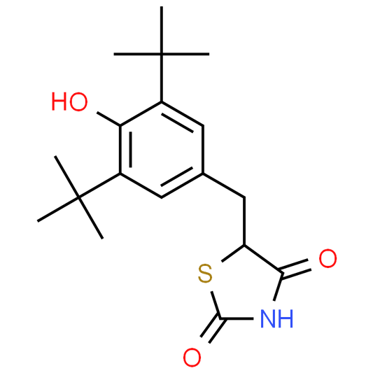 5-(3,5-Di-tert-butyl-4-hydroxybenzyl)thiazolidine-2,4-dione