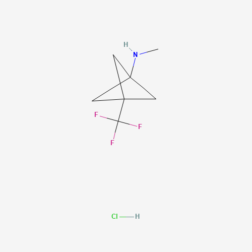 N-Methyl-3-(trifluoromethyl)bicyclo[1.1.1]pentan-1-amine hydrochloride