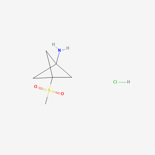 3-(Methylsulfonyl)bicyclo[1.1.1]pentan-1-amine hydrochloride