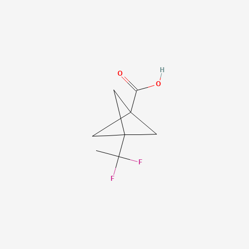 3-(1,1-Difluoroethyl)bicyclo[1.1.1]pentane-1-carboxylic acid