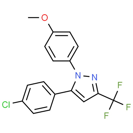 5-(4-Chlorophenyl)-1-(4-methoxyphenyl)-3-(trifluoromethyl)-1H-pyrazole