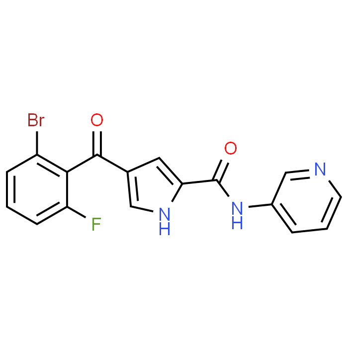 4-(2-Bromo-6-fluorobenzoyl)-N-(pyridin-3-yl)-1H-pyrrole-2-carboxamide