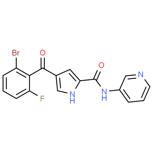 4-(2-Bromo-6-fluorobenzoyl)-N-(pyridin-3-yl)-1H-pyrrole-2-carboxamide