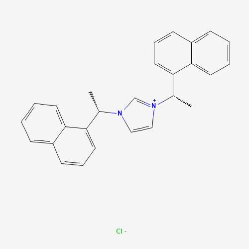1,3-Bis((S)-1-(naphthalen-1-yl)ethyl)-1H-imidazol-3-ium chloride