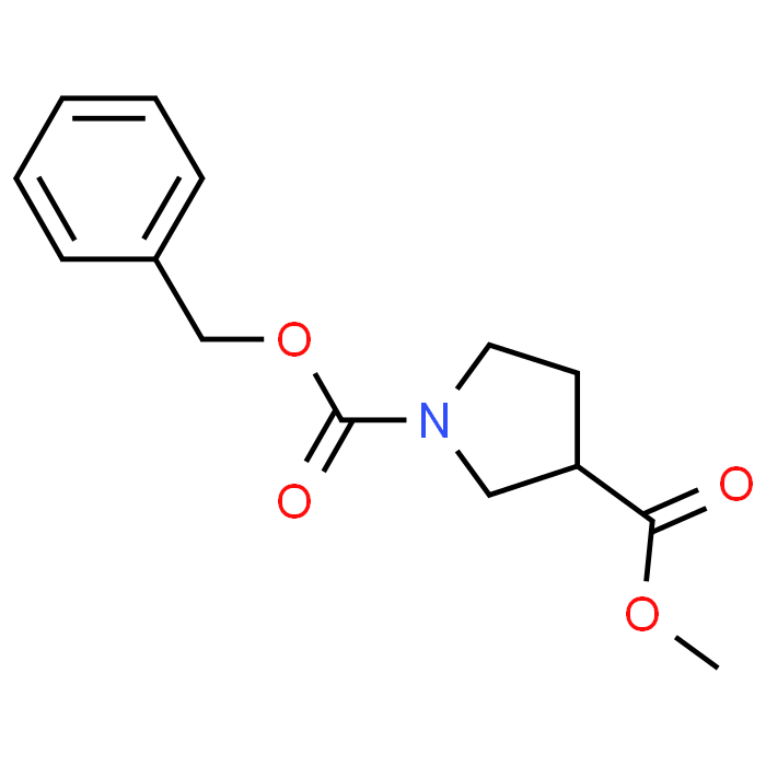 1-Benzyl 3-methyl pyrrolidine-1,3-dicarboxylate