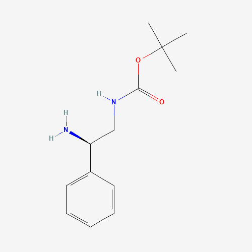 (R)-tert-Butyl (2-amino-2-phenylethyl)carbamate
