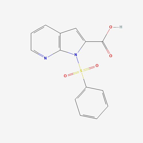 1-Benzenesulfonyl-1H-pyrrolo[2,3-b]pyridine-2-carboxylic acid