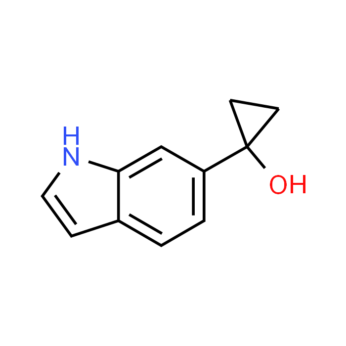 1-(1H-Indol-6-yl)cyclopropanol