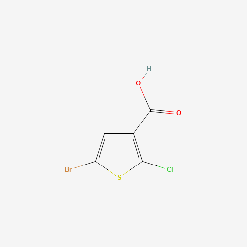 5-Bromo-2-chlorothiophene-3-carboxylic acid