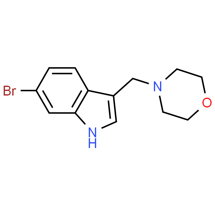 4-((6-Bromo-1H-indol-3-yl)methyl)morpholine