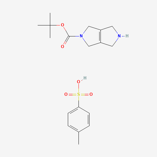tert-Butyl 3,4,5,6-tetrahydropyrrolo[3,4-c]pyrrole-2(1H)-carboxylate 4-methylbenzenesulfonate