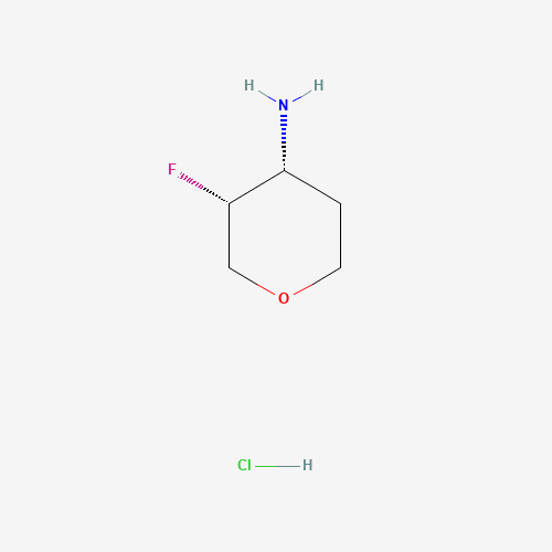 (3R,4R)-3-Fluorotetrahydro-2H-pyran-4-amine hydrochloride