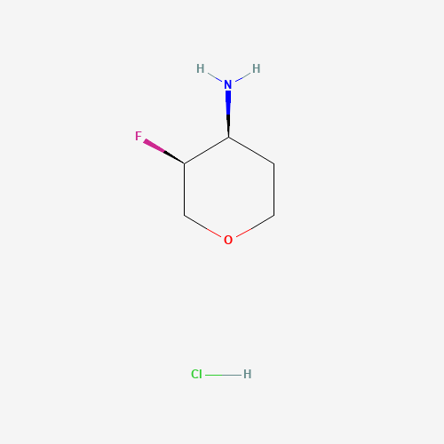 (3S,4S)-3-Fluorotetrahydro-2H-pyran-4-amine hydrochloride