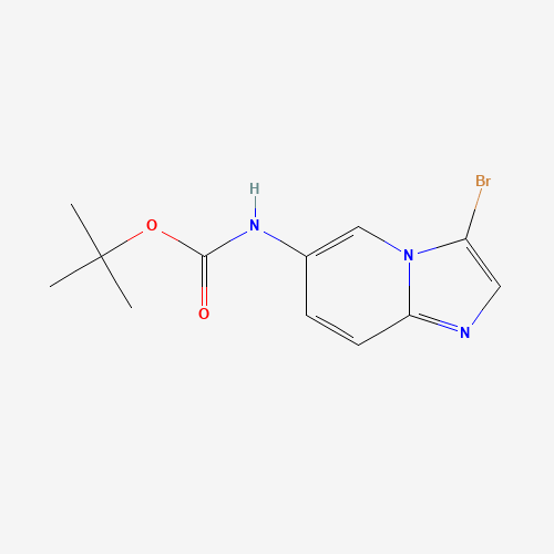 tert-Butyl (3-bromoimidazo[1,2-a]pyridin-6-yl)carbamate
