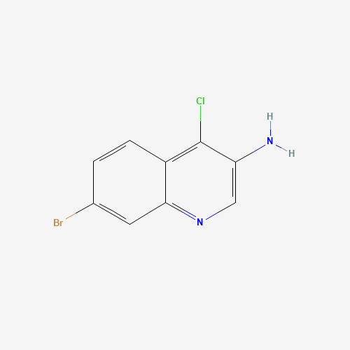 7-Bromo-4-chloroquinolin-3-amine
